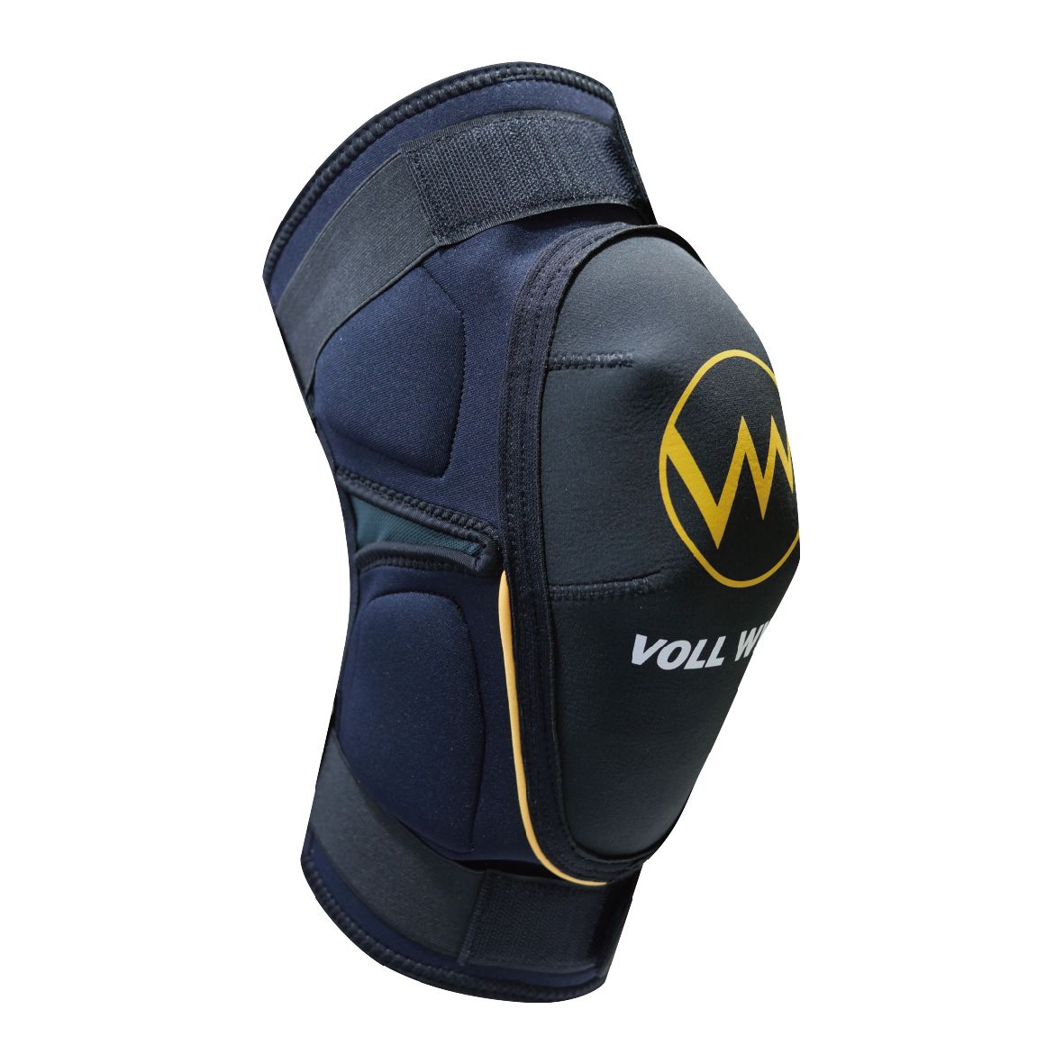 Protège-genoux illustrant différents styles de couture pour une protection sportive personnalisée